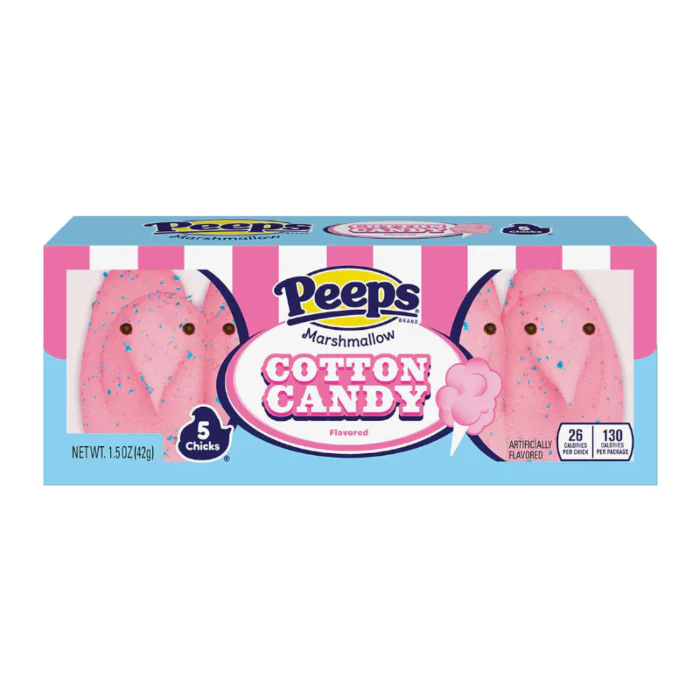 Peeps Cotton Candy Marshmallow Chicks (42g)