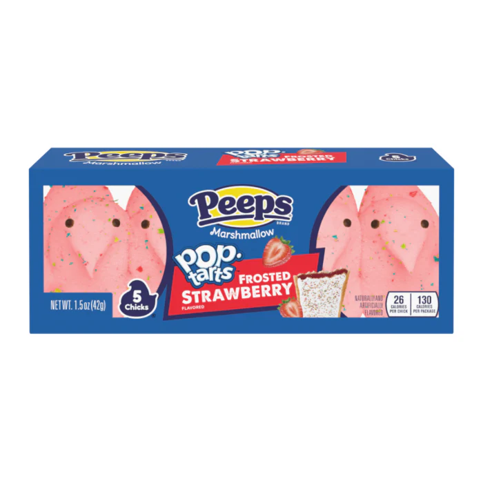 Peeps Frosted Strawberry Poptart Chicks (42g)