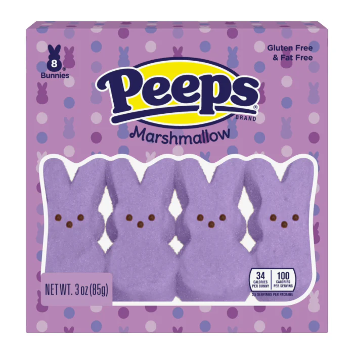 Peeps Lavender Marshmallow Bunnies (85g)