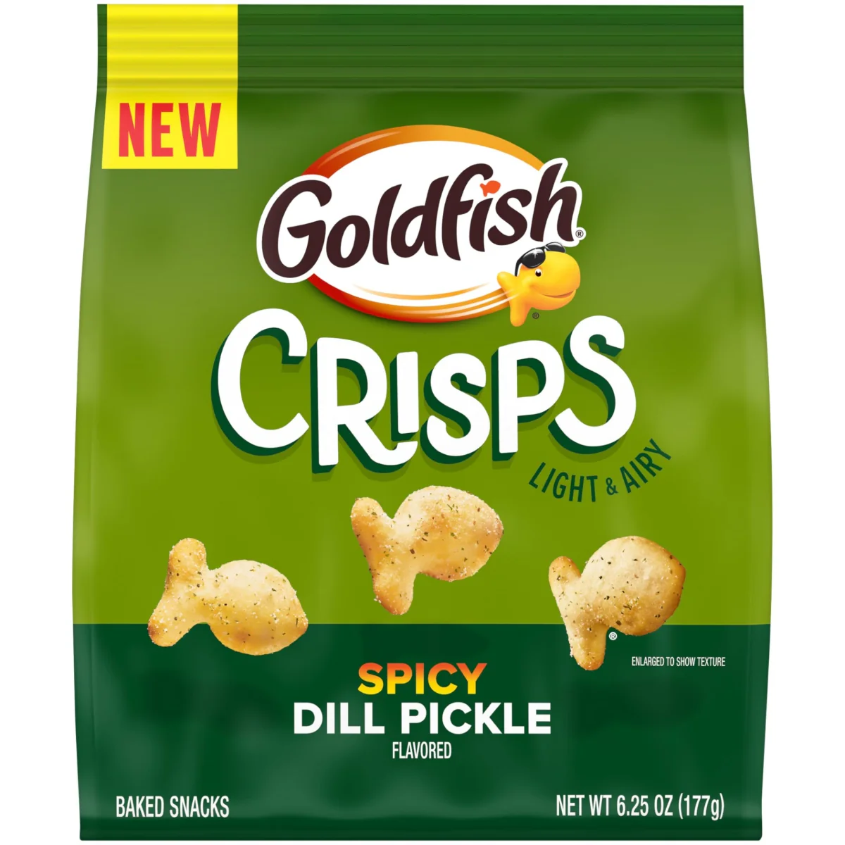 Pepperidge Farm Goldfish Crackers Spicy Dill Pickle (177g)