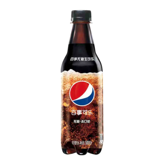 Pepsi Zero Raw Cola (China) (500ml)