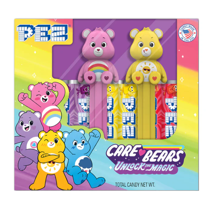 PEZ Candy Dispenser Care Bears Gift Set (49.3g)