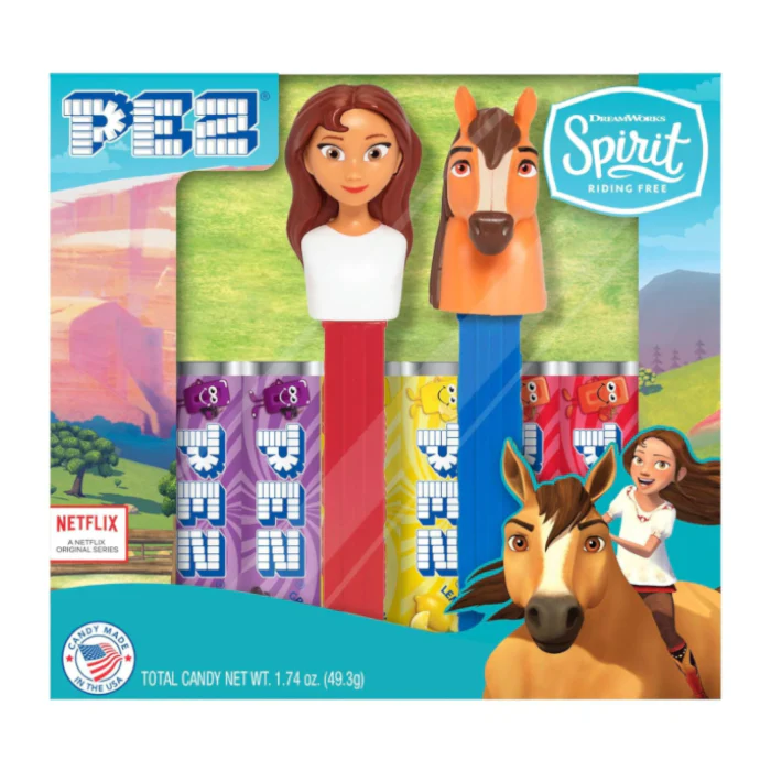 PEZ Candy Dispenser DreamWorks Spirit Gift Set (49.3g)