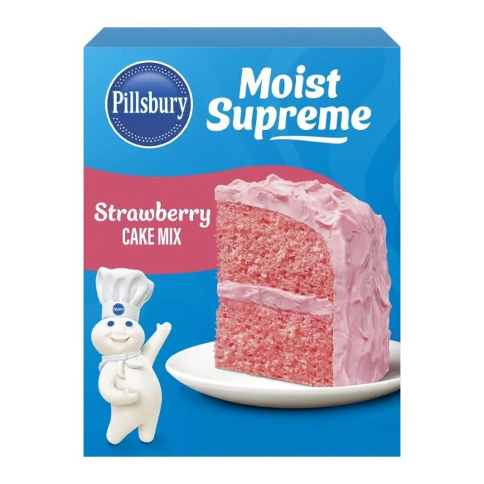 Pillsbury Moist Supreme Strawberry Cake Mix (375g)