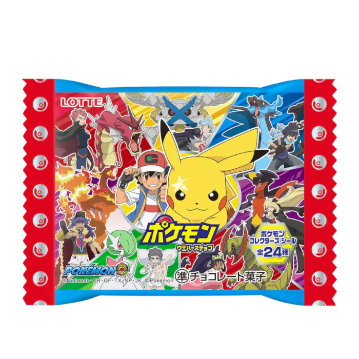 Pokemon Choco Wafer With Sticker (Japan) (23g)