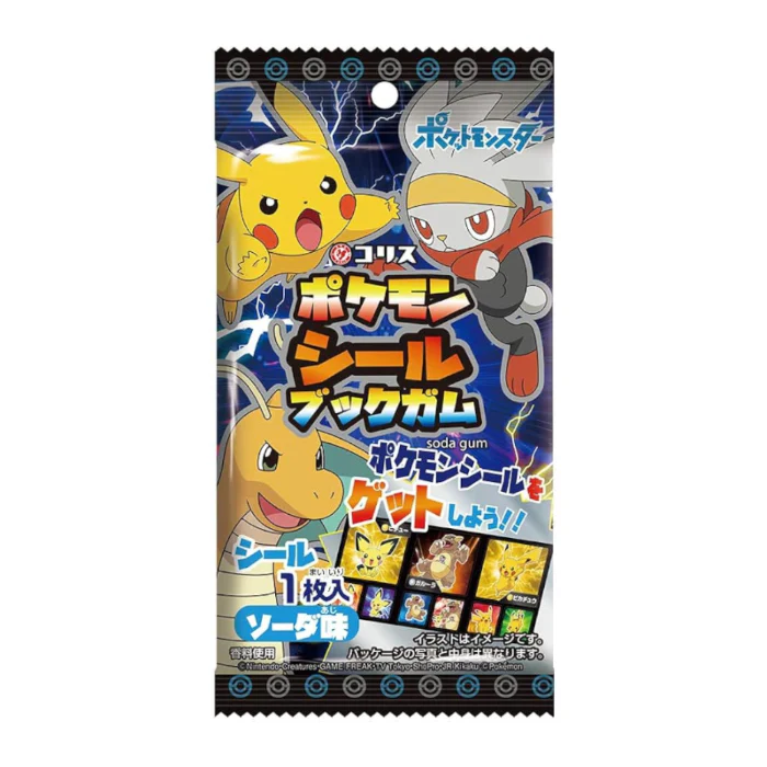 Pokemon Seal Book Soda Gum (Japan) (3g)