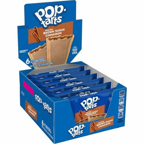 Pop Tarts Frosted Brown Sugar Cinnamon 12 Pack (576g)
