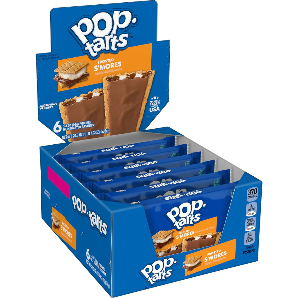 Pop Tarts Frosted S'mores 12 Pack (576g)