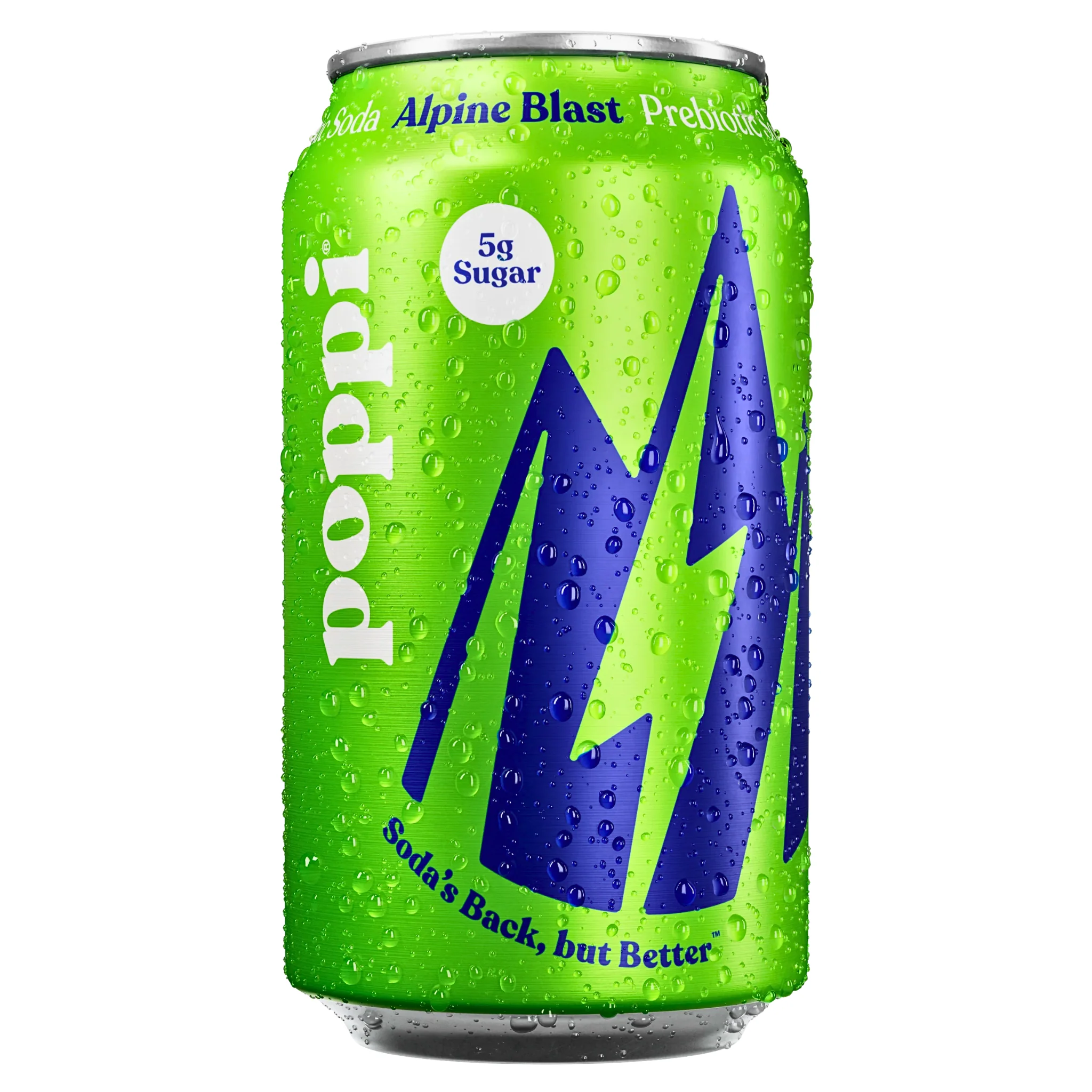 Poppi Alpine Blast Prebiotic Soda (355ml)