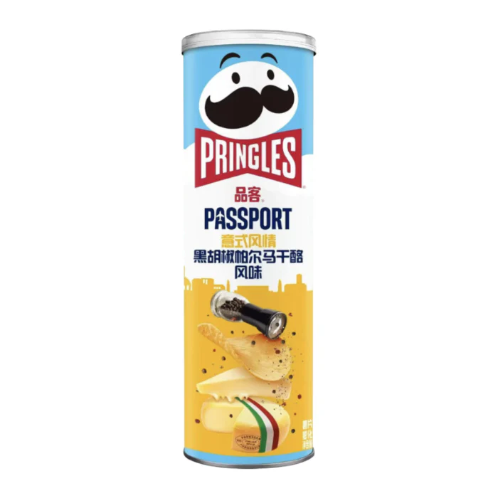 Pringles Black Pepper Parmesan Cheese (China) (110g)