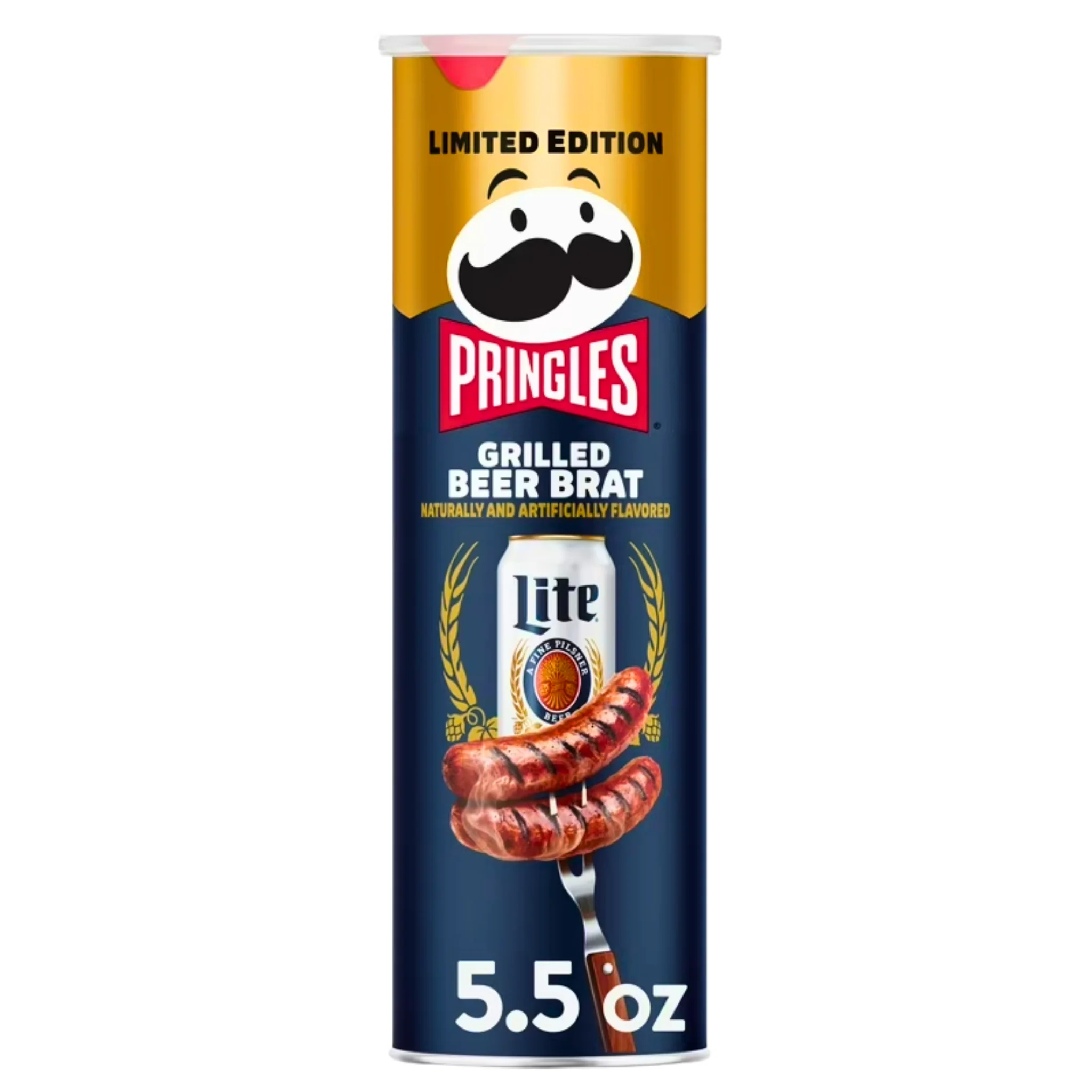 Pringles Grilled Beer Brat (158g)