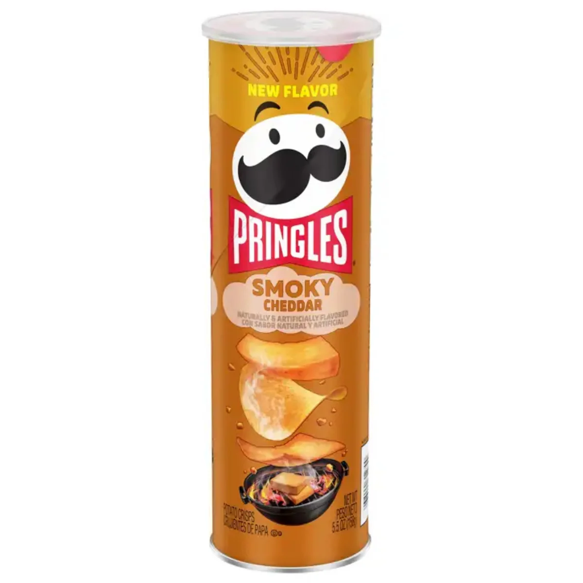 Pringles Smoky Cheddar (156g)