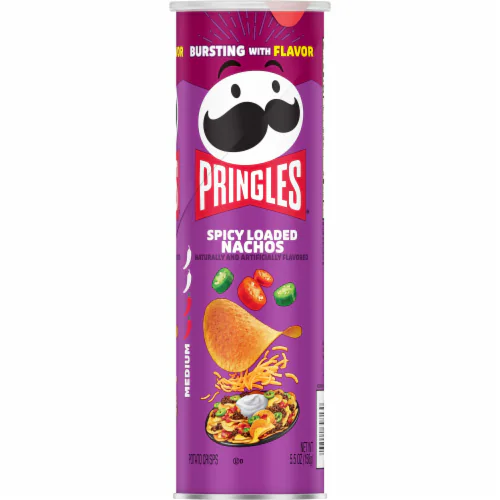 Pringles Spicy Loaded Nachos (158g) (Read Description)