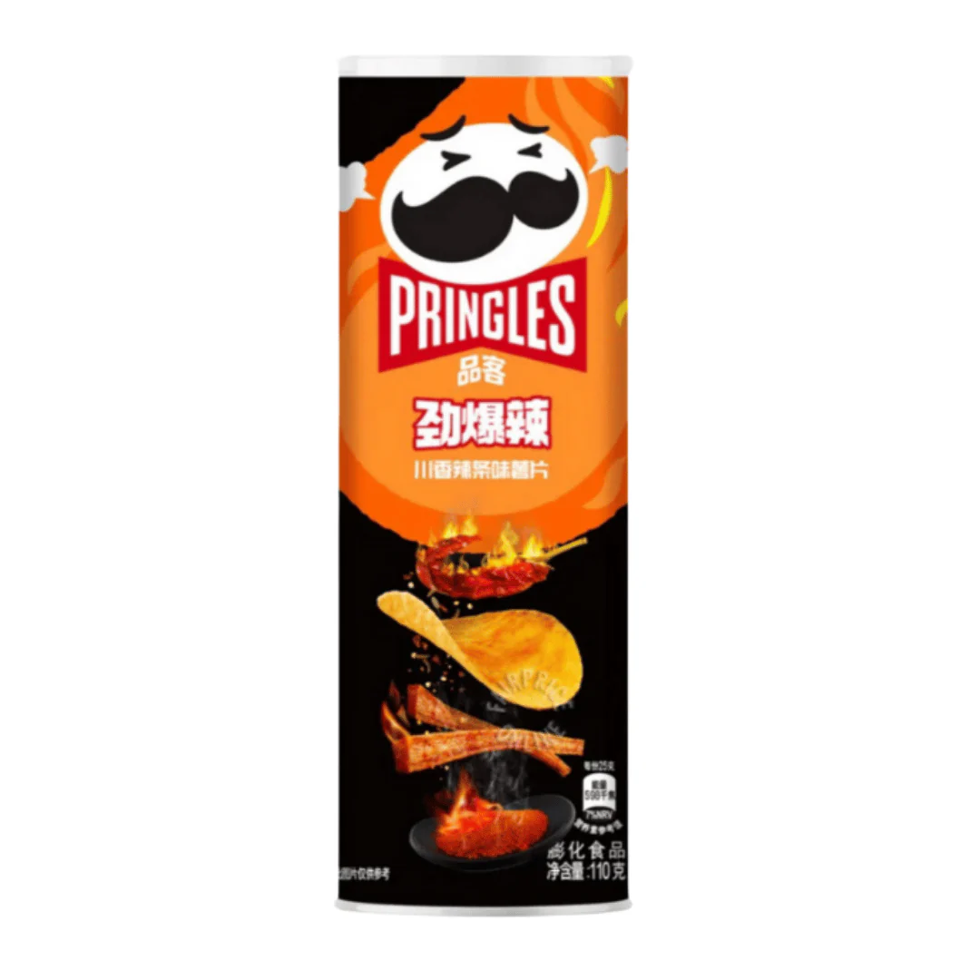 Pringles Chuanxiang Spicy Noodles (China) (110g) (Read Description)