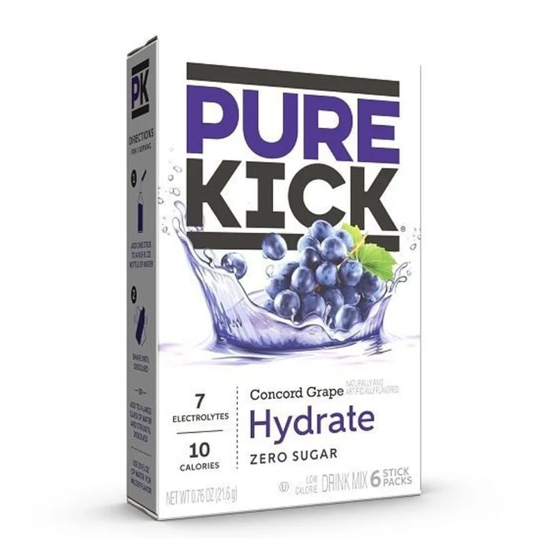Pure Kick Energy Concord Grape Singles to Go (21.7g)