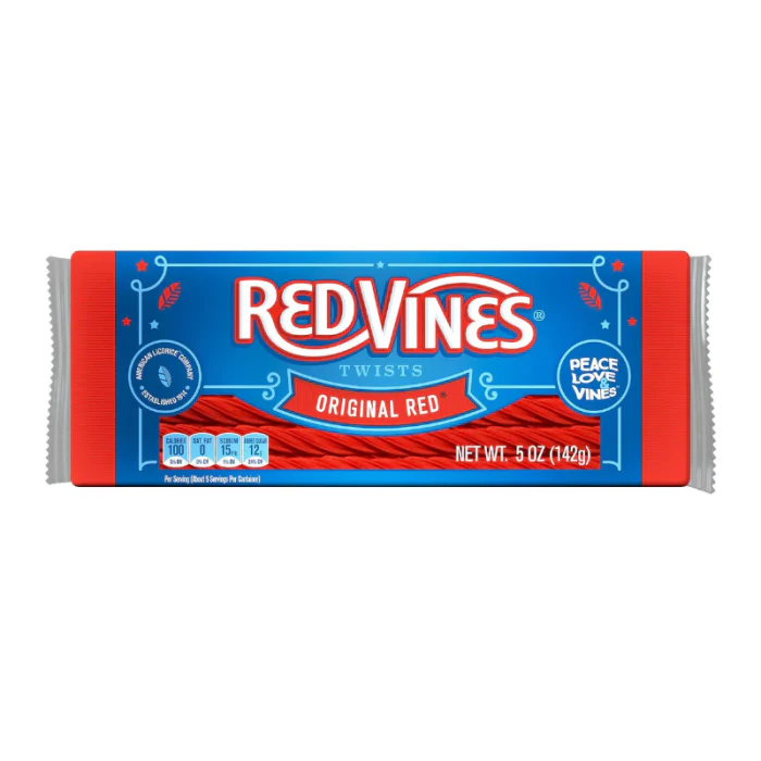 Red Vines Twists Original Red Movie Tray (142g)
