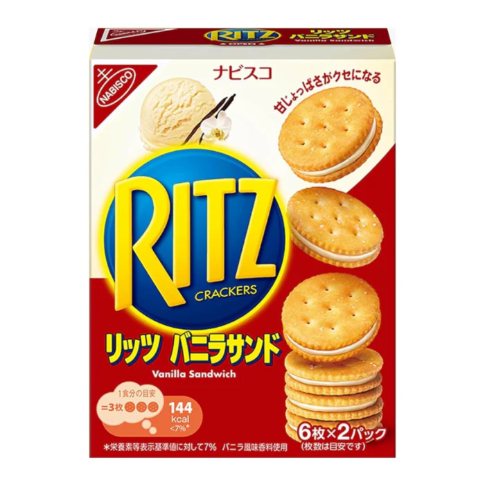 Ritz Bits Sandwiches Vanilla (Japan) (106g)