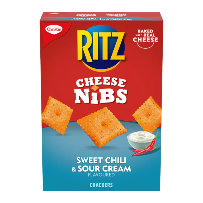 Ritz Cheese Nibs Sweet Chili & Sour Cream (180g)
