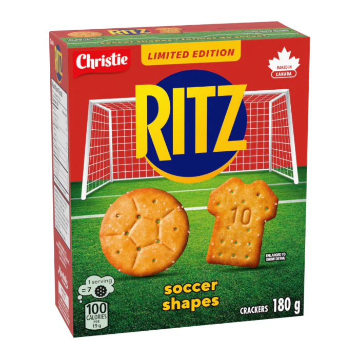 Ritz Limited Edition Soccer Shapes (180g)