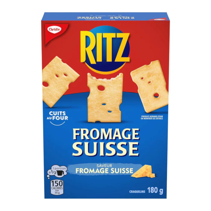 Ritz Swiss Cheese Crackers (180g)