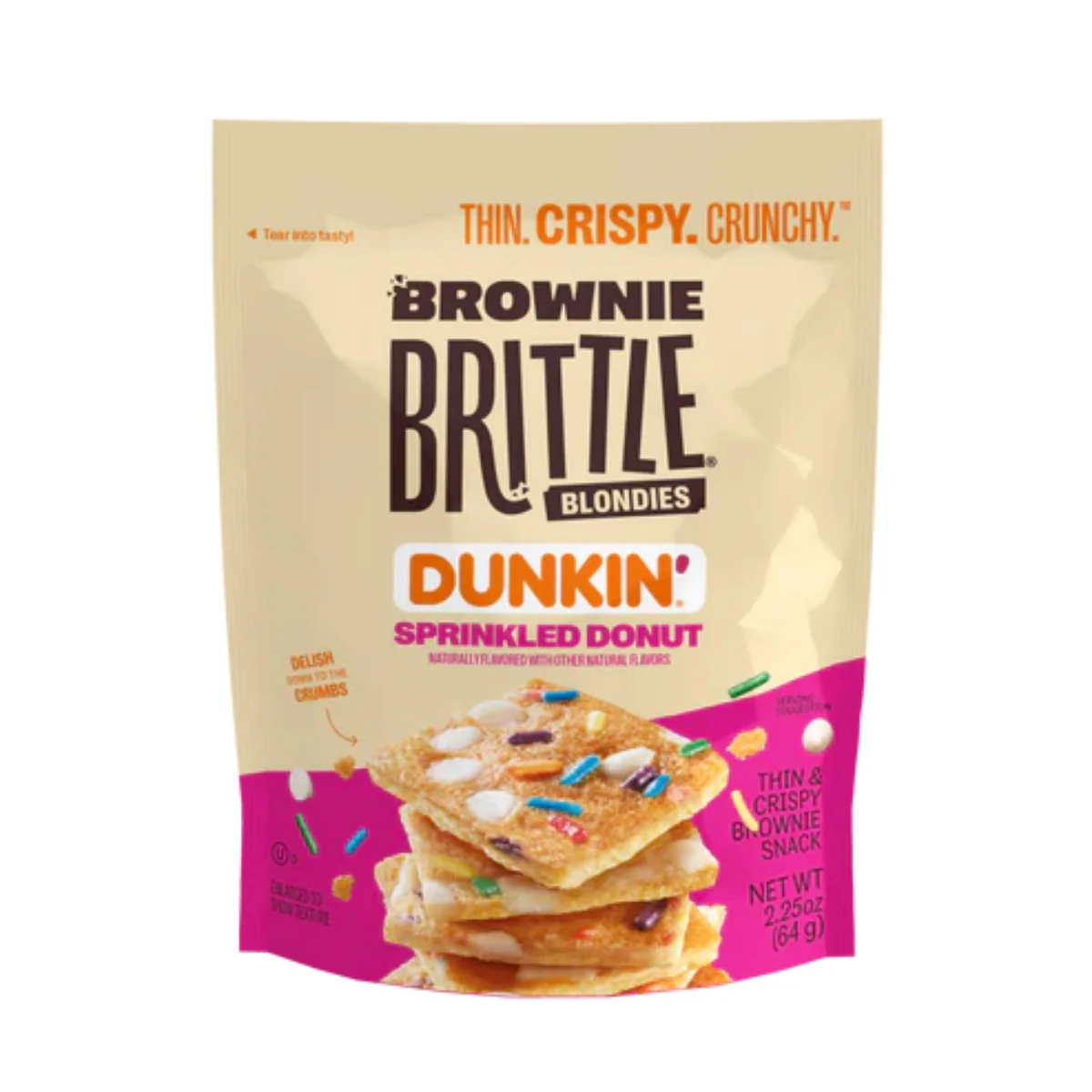 Sheila G's Dunkin' Sprinkled Donut Brownie Brittle (78g)