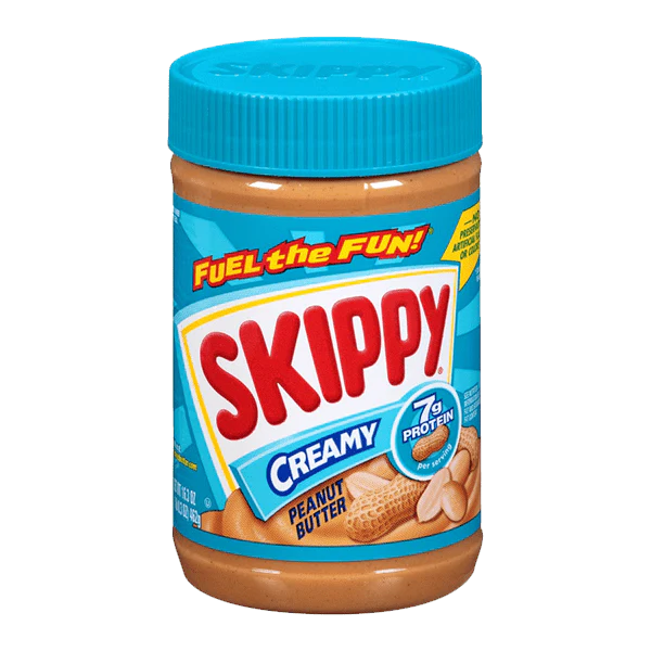 Skippy Creamy Peanut Butter (454g)