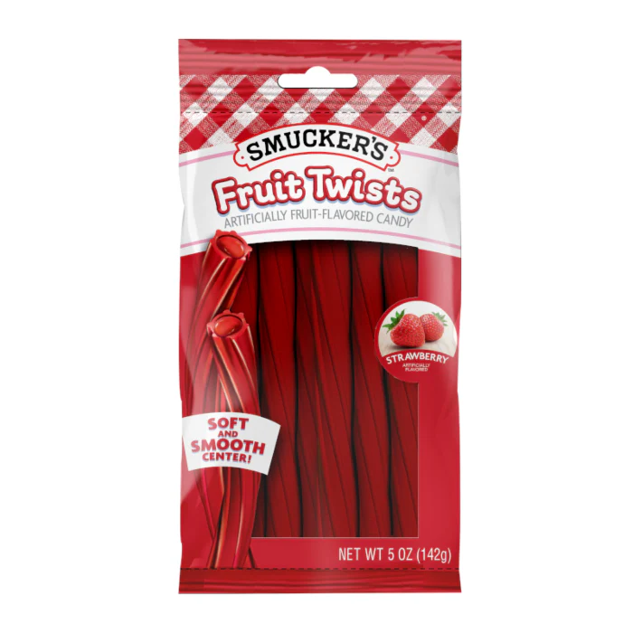 Smucker's Strawberry Fruit Twists (142g)