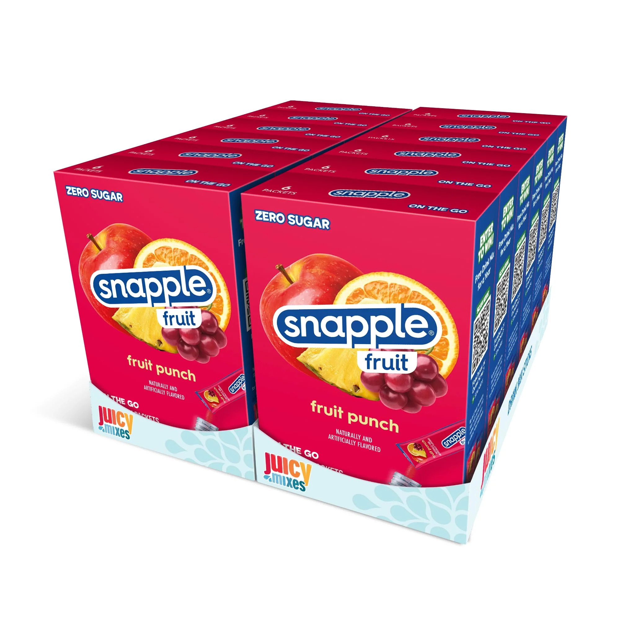 Snapple Fruit Punch Singles To Go (194.4g) (12 Pack)