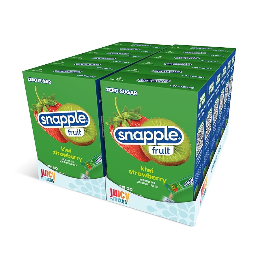 Snapple Kiwi Strawberry Singles To Go (194.4g) (12 Pack)