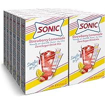 Sonic Strawberry Lemonade Singles to Go (254.4g) (12 Pack)