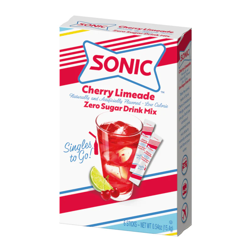 Sonic Cherry Limeade Singles to Go (21.2g)