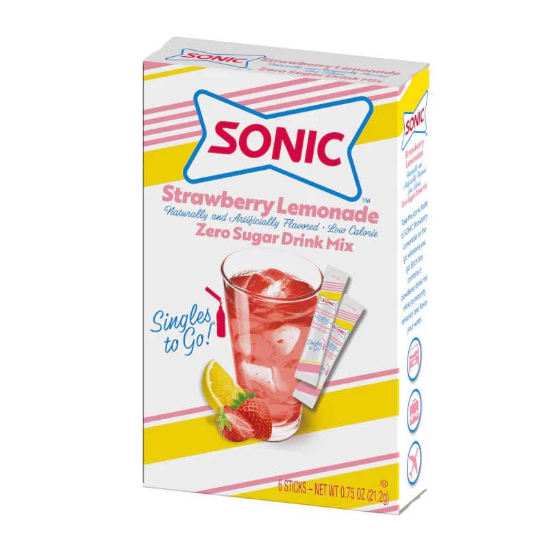 Sonic Strawberry Lemonade Singles to Go (21.2g)