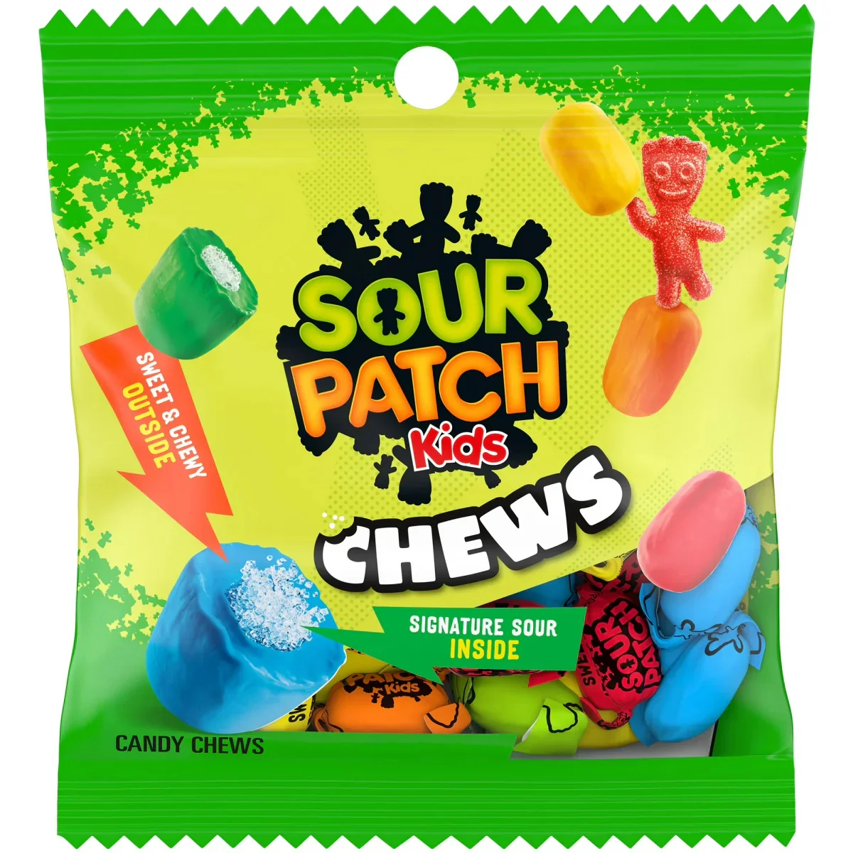 Sour Patch Kids Chews (60g)