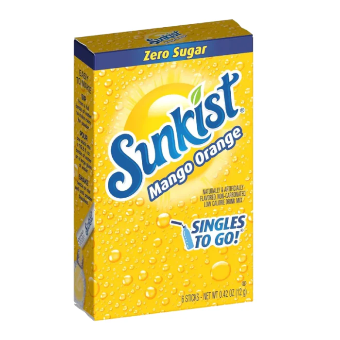 Sunkist Mango Orange Singles to Go (12g)