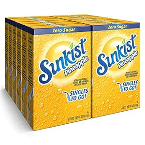 Sunkist Pineapple Singles to Go (198g) (12 Pack)