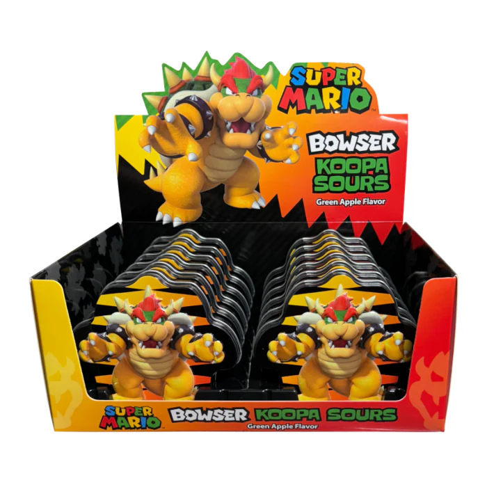 Super Mario Bowser Koopa Sours Tin (42g)
