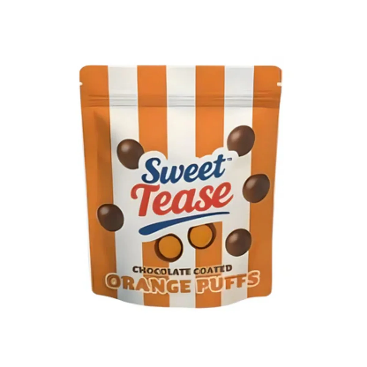 Sweet Tease Orange Puffs (80g)