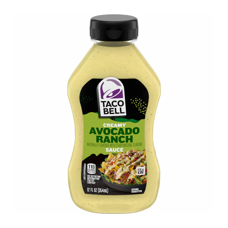 Taco Bell Avocado Ranch Sauce (354ml)