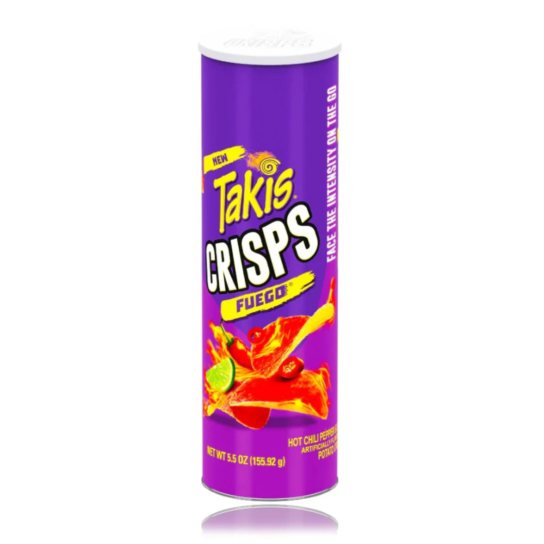 Takis Fuego Crisps Canister (156g)