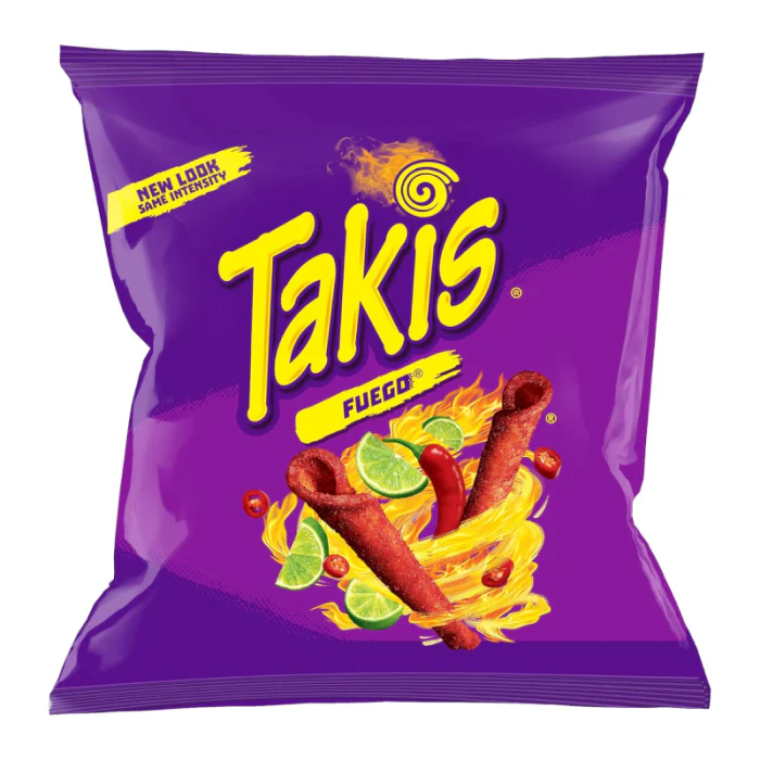 Takis Fuego Rolled Tortilla Corn Chips (28g)