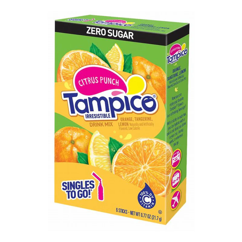 Tampico Singles To Go Citrus Punch (21.7g)