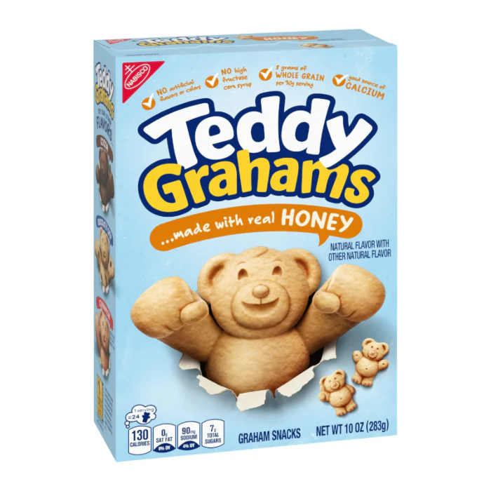 Teddy Grahams Honey Cereal Snack (283g)