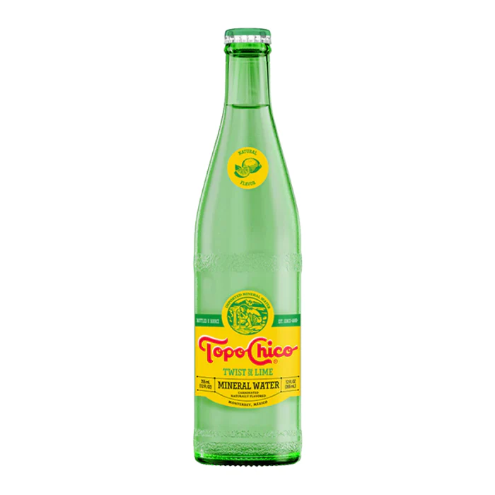 Topo Chico Twist Of Lime Sparkling Water (355ml)