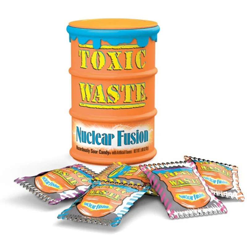 Toxic Waste Nuclear Fusion Drum Extreme Sour Candy (42g)