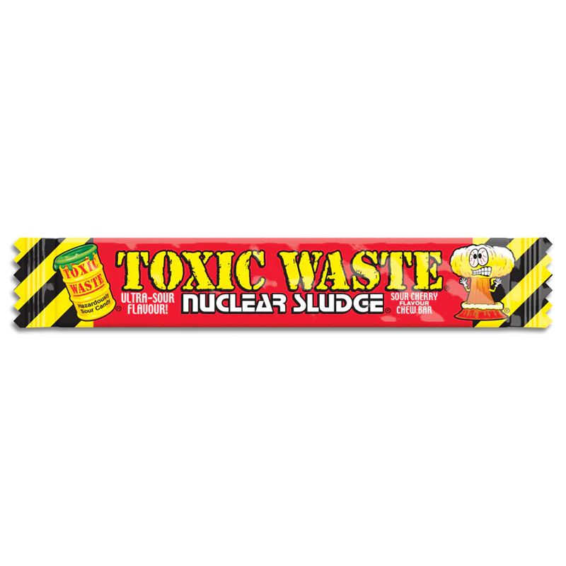 Toxic Waste Nuclear Sludge Chew Bar Sour Cherry (20g)
