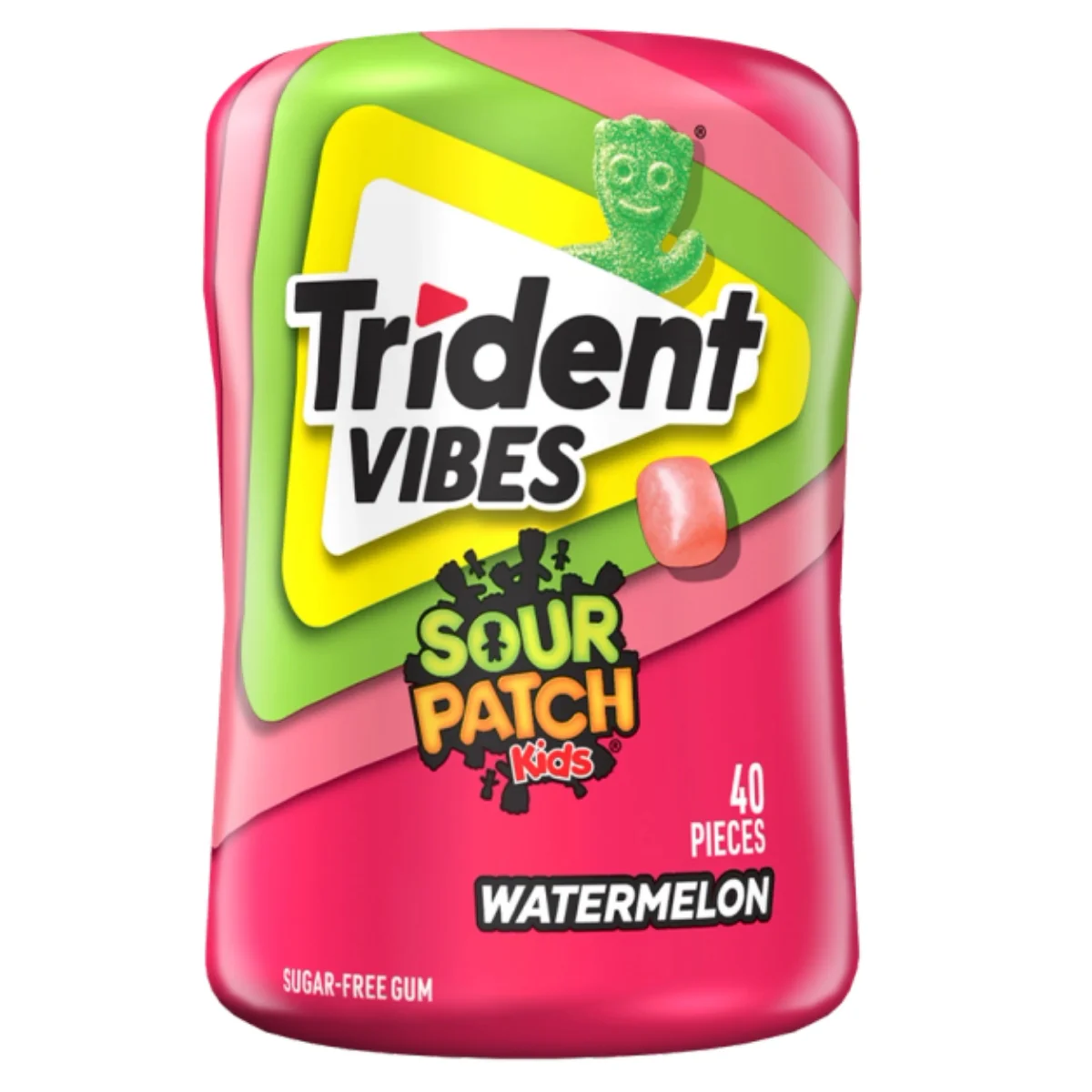 Trident Vibes Sour Patch Kids Watermelon (115g) (40 Pack)