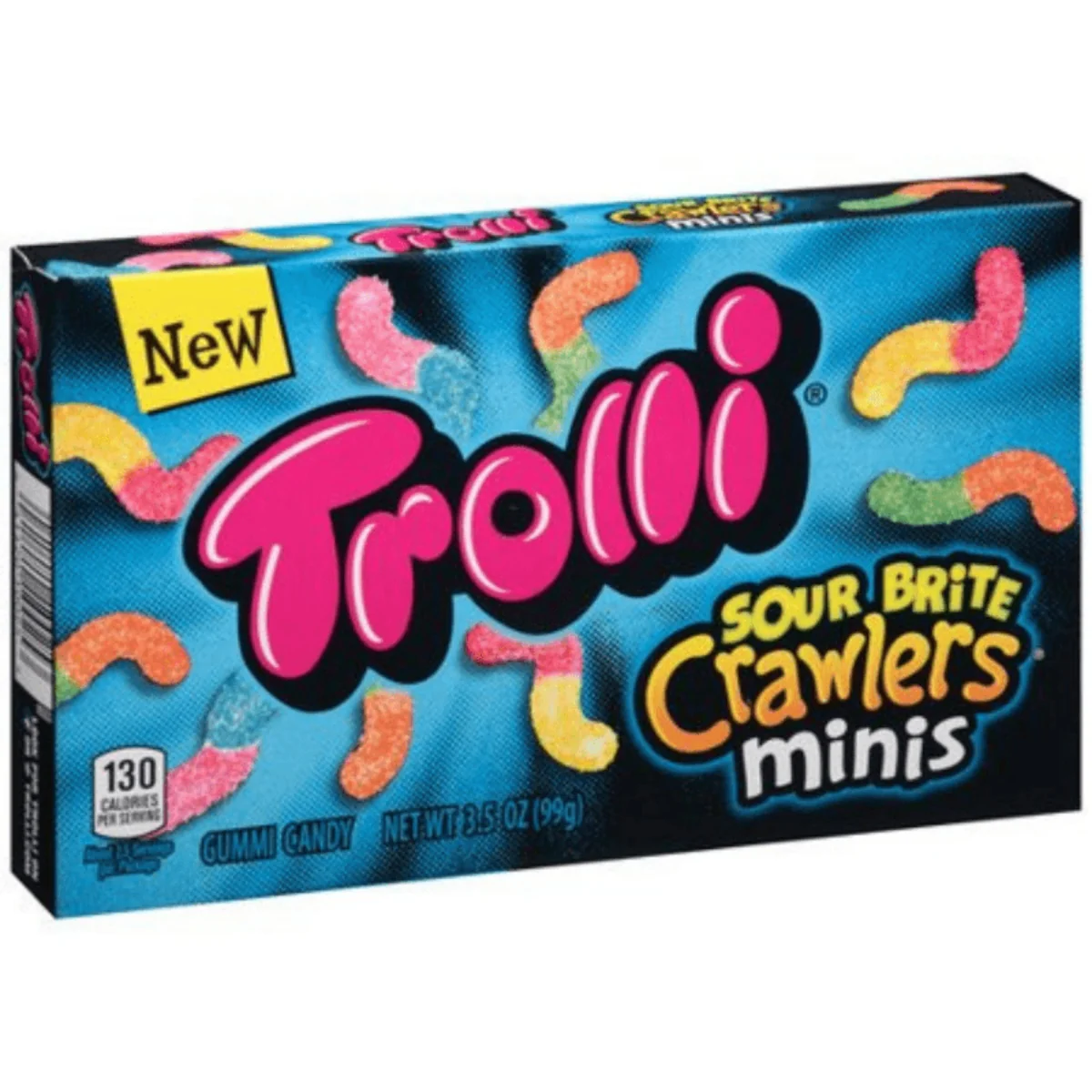 Trolli Sour Brite Crawlers Minis Theatre box (99g)