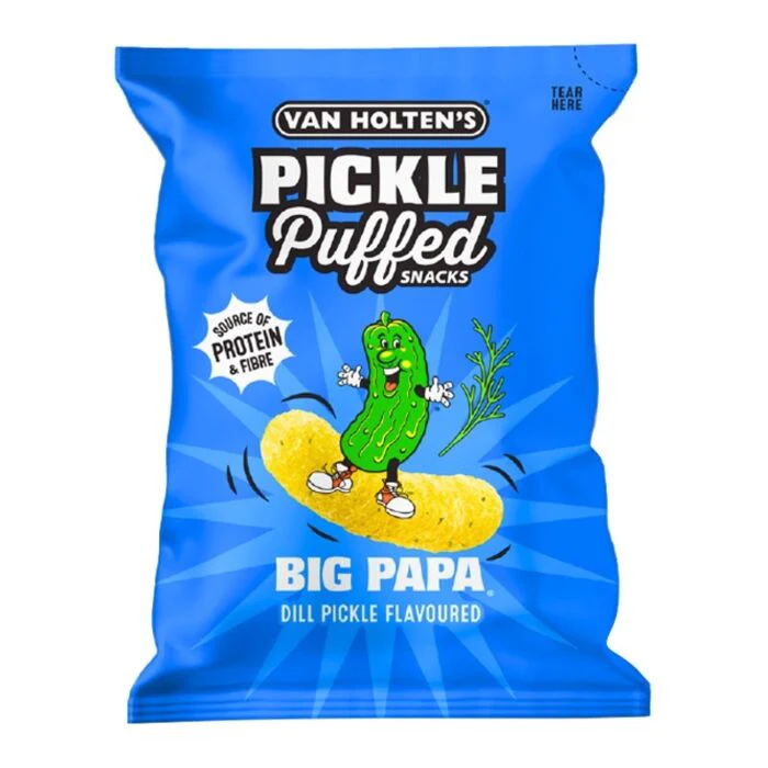 Van Holten's Pickle Puffed Snacks Big Papa (90g)