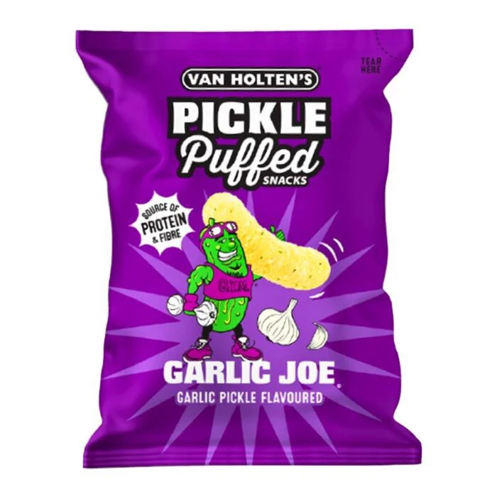 Van Holten's Pickle Puffed Snacks Garlic Joe (90g)