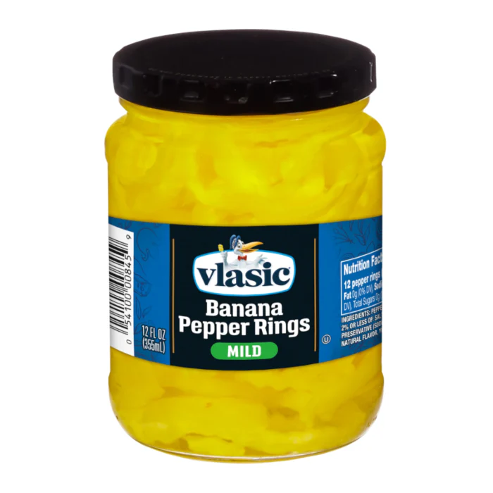 Vlasic Banana Pepper Rings Mild (355ml)